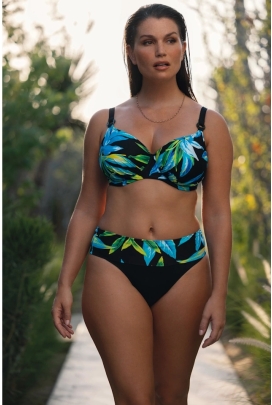 Fantasie Talm Beach black figi bikini wywijane do stroju kąpielowego