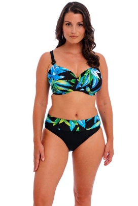 Fantasie Talm Beach black figi bikini wywijane do stroju kąpielowego