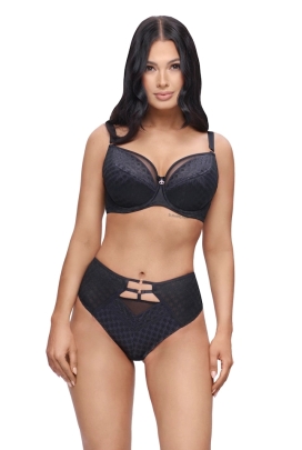 Dalia Trinity K37 czerń biustonosz semi-soft