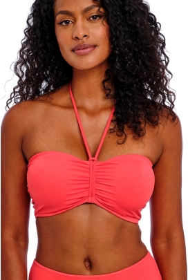 Freya Jewel Cove plain sunset bandeau biustonosz do stroju kąpielowego