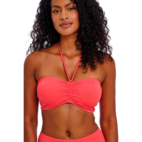 Freya Jewel Cove plain sunset bandeau biustonosz do stroju kąpielowego