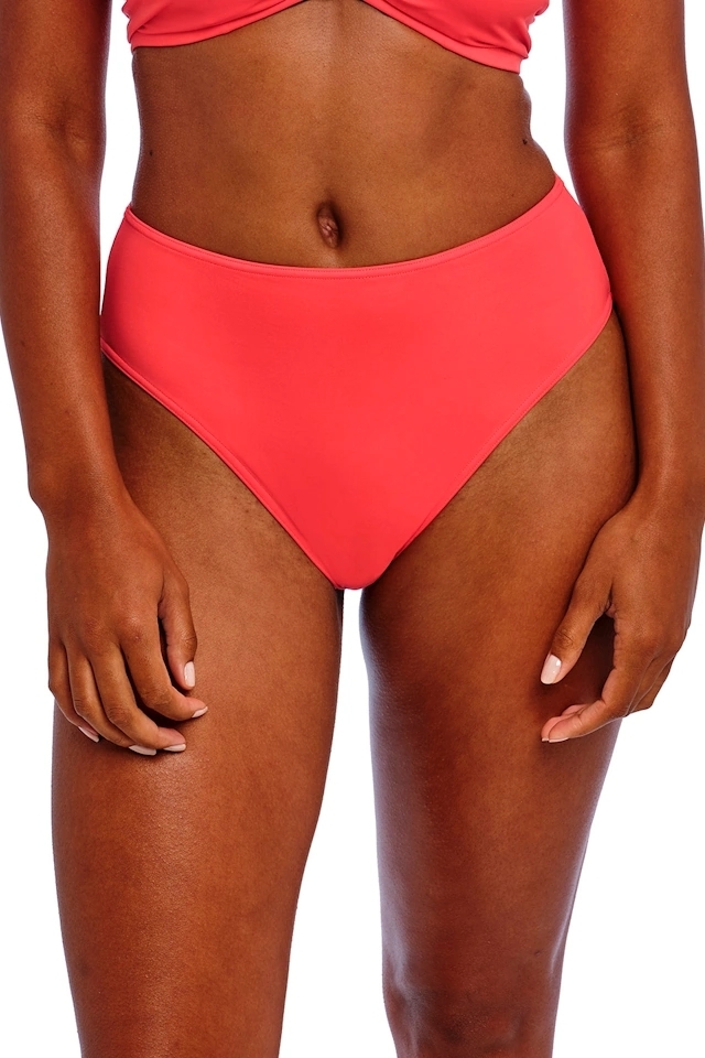 Freya Jewel Cove plain sunset figi hight waist majtki do stroju kąpielowego