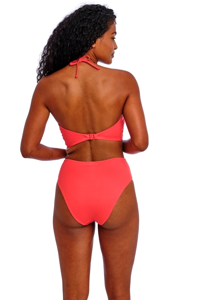 Freya Jewel Cove plain sunset figi high waist majtki do stroju kąpielowego