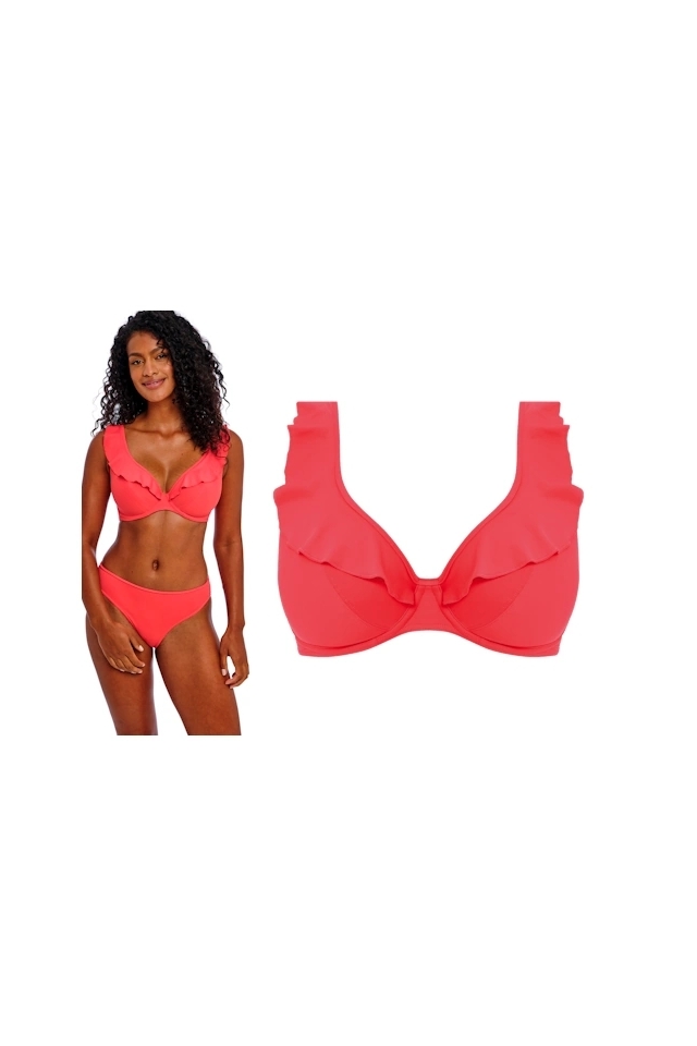 Freya Jewel Cove plain sunset high apex biustonosz do stroju kąpielowego