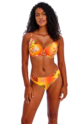 Freya Miami Sunset papaya plunge biustonosz soft do stroju kąpielowego