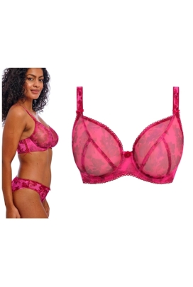 Freya Rose Blossom red rose biustonosz soft plunge