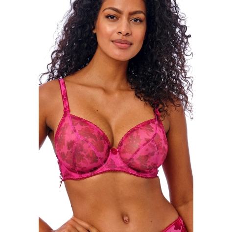 Freya Rose Blossom red rose biustonosz soft plunge