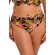 Elomi Tiger Valley black figi high waist majtki do stroju kąpielowego
