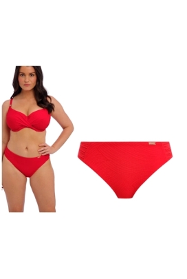 Fantasie Ottawa radiant red figi mid rise do stroju kąpielowego