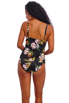 Freya Twilight Soul black tankini koszulka do stroju kąpielowego