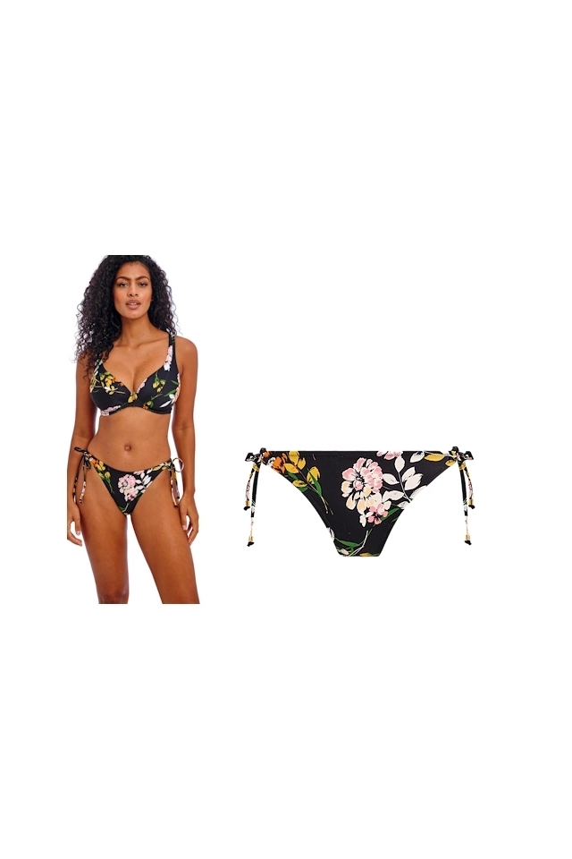 Freya Twilight Soul black figi tie side wiązane do stroju kąpielowego