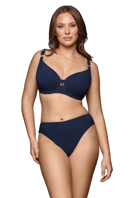 Dalia Ink blue figi midi do stroju kąpielowego
