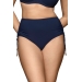 Dalia Ink blue figi maxi z troczkami do stroju kąpielowego