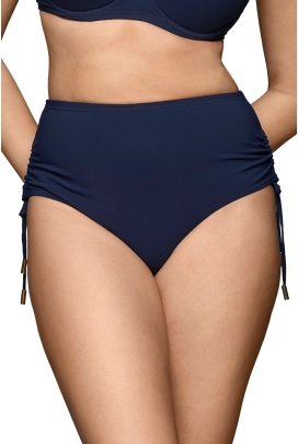 Dalia Ink blue figi maxi z troczkami do stroju kąpielowego