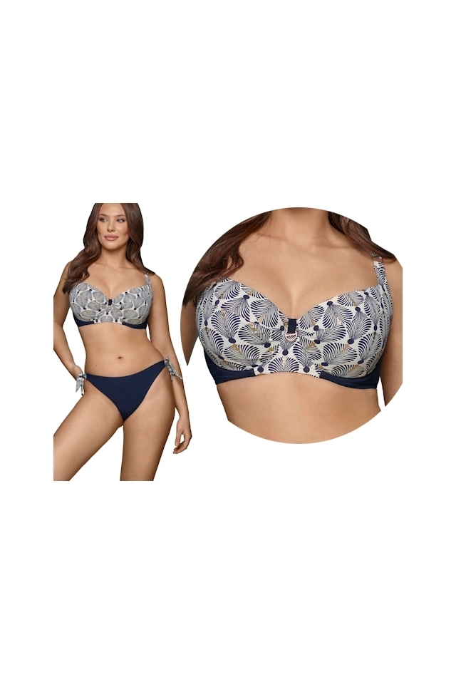 Dalia Midnight granat 2cz K26 soft biustonosz do stroju kąpielowego