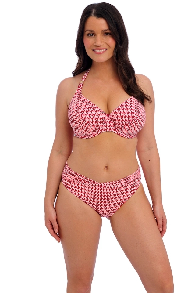 Fantasie Koh Lipe radiant red biustonosz halter do stroju kąpielowego