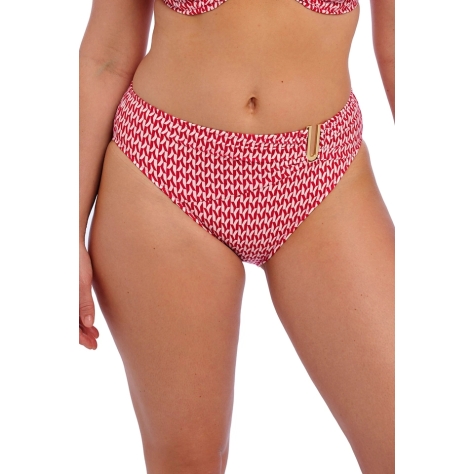 Fantasie Koh Lipe radiant red figi mid rise do stroju kąpielowego
