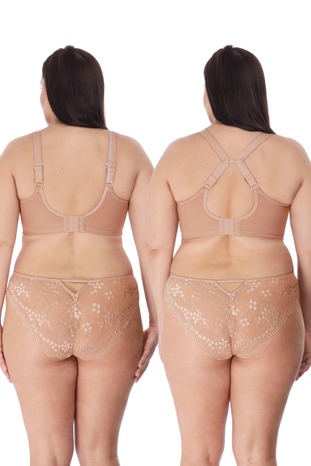 Elomi Charley fawn plunge biustonosz soft plunge