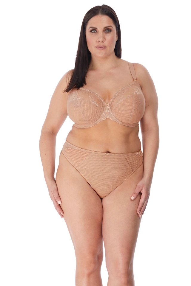 Elomi Charley fawn plunge biustonosz soft plunge