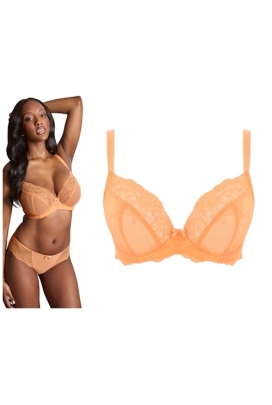 Panache Ana peach melba plunge biustonosz soft