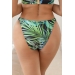 KrisLine Jungle Or figi bikini do stroju kąpielowego
