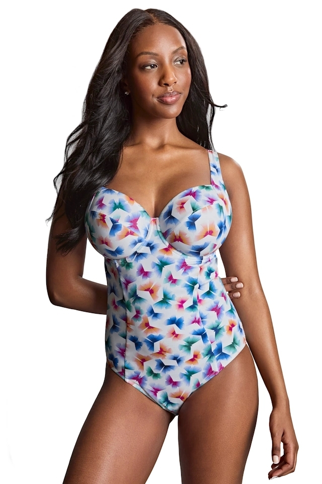 Panache Flutter print jednoczęściowy strój kąpielowy