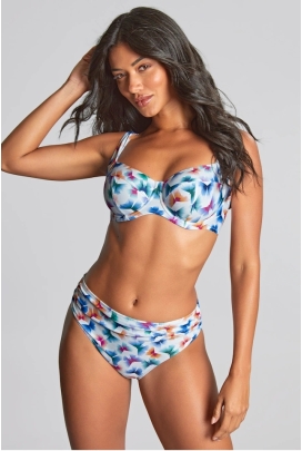 Panache Flutter print full cup biustonosz do stroju kąpielowego soft