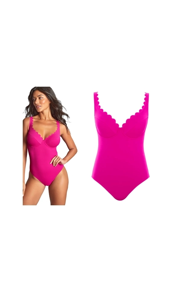 Panache Spirit magenta jednoczęściowy strój kąpielowy