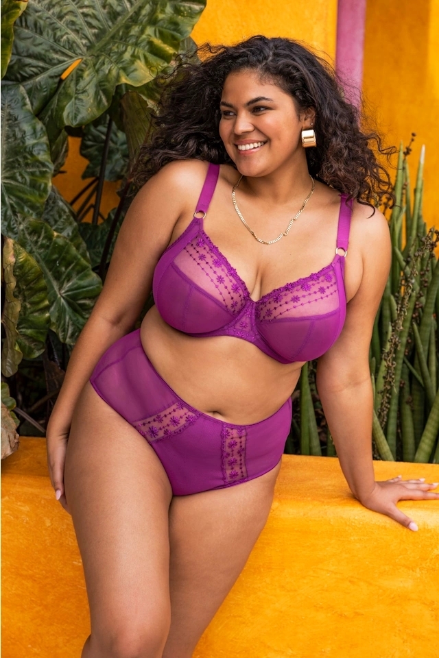 Elomi Matilda hollyhock biustonosz soft plunge