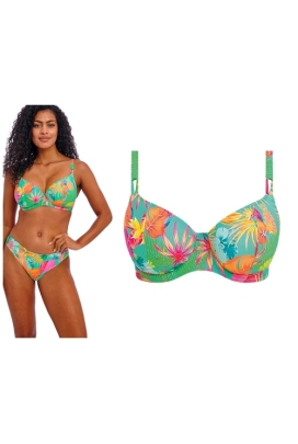 Freya Isla Margarita jade plunge biustonosz soft do stroju kąpielowego