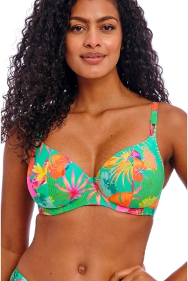Freya Isla Margarita jade plunge biustonosz soft do stroju kąpielowego