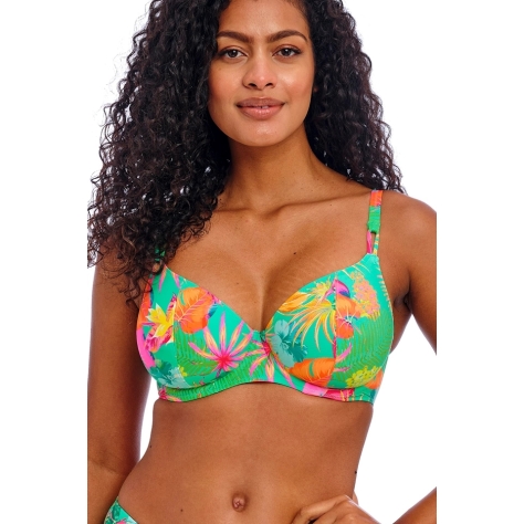 Freya Isla Margarita jade plunge biustonosz soft do stroju kąpielowego