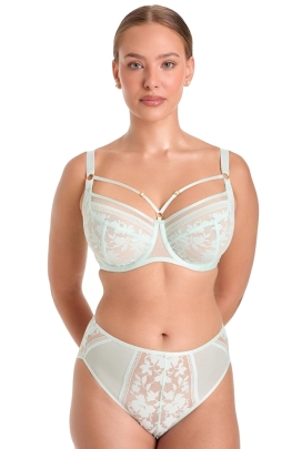 Ewa Bien Orlando miętowy C125 figi wysokie