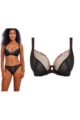 Freya Love-Haze black biustonosz soft plunge