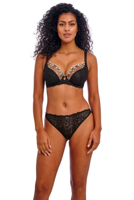 Freya Love-Haze black biustonosz soft plunge