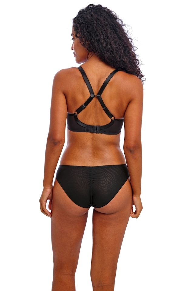 Freya Love Haze black deco biustonosz usztywniany deco plunge