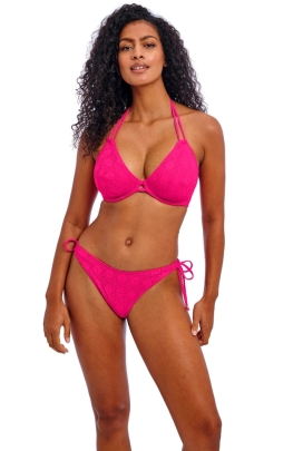 Freya Nomad Nights fuchsia halter biustonosz soft do stroju kąpielowego