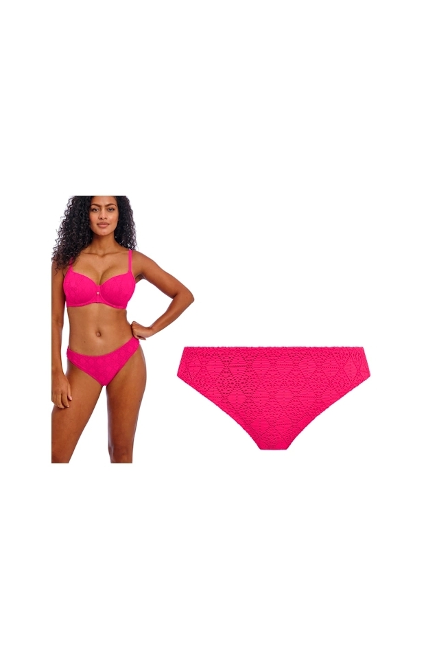 Freya Nomad Nights fuchsia figi bikini do stroju kąpielowego