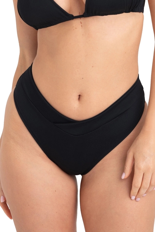 Samanta Venus M400 czarny figi tanga majtki do stroju kąpielowego