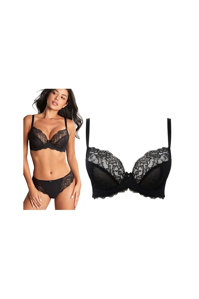 Panache Ana black biustonosz soft plunge