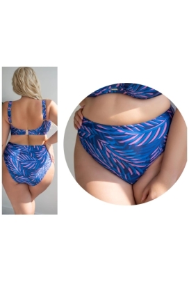 KrisLine Hawai bluepink figi wysokie do stroju kąpielowego