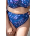 KrisLine Hawai bluepink figi wysokie do stroju kąpielowego