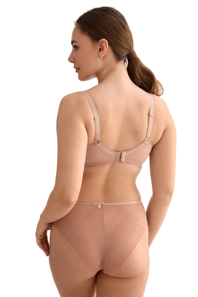Ewa Bien Rina beż B139 biustonosz half cup soft