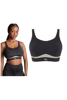 Panache Sport Freedom black/chalk biustonosz sportowy bez fiszbin