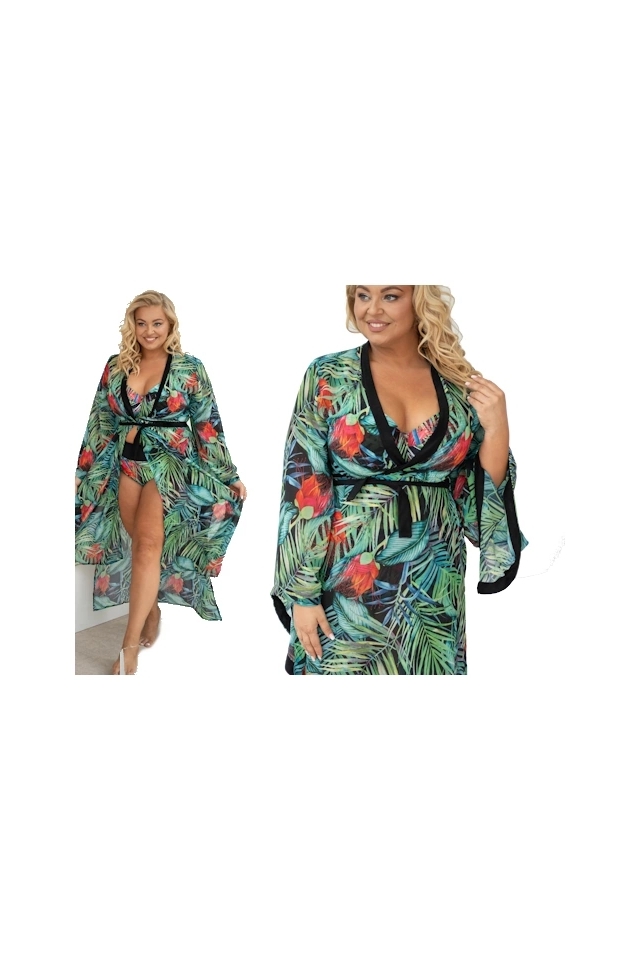 KrisLine Jungle OR kimono plażowe