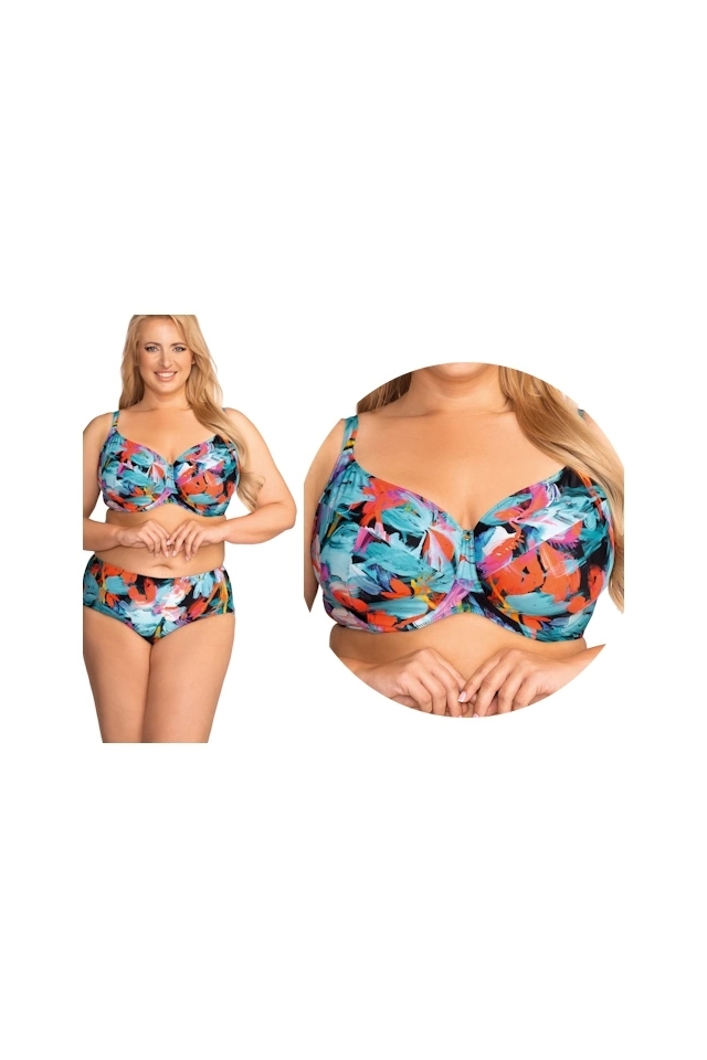 Nessa Barbados multikolor soft biustonosz do stroju kąpielowego