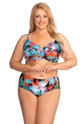 Nessa Barbados multikolor soft biustonosz do stroju kąpielowego
