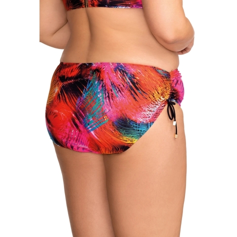 Nessa Tropicana liście palm N02 figi z troczkami do stroju kąpielowego