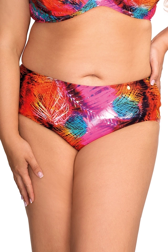 Nessa Tropicana Liście palm N01 figi do stroju kąpielowego