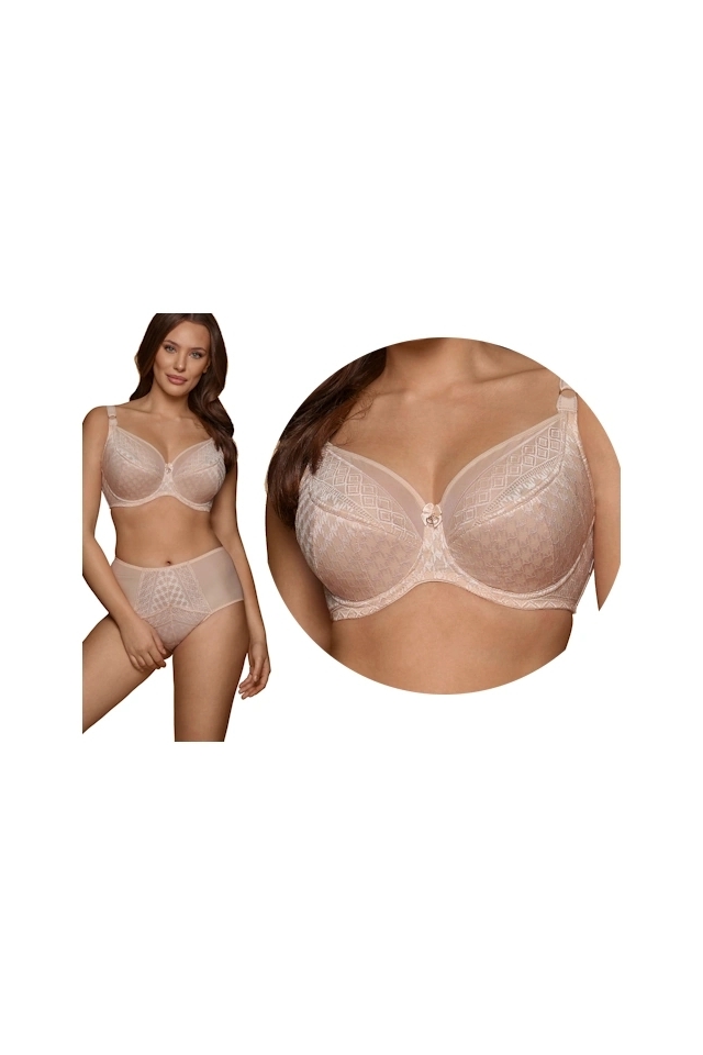 Dalia Trinity K37 beż biustonosz semi-soft